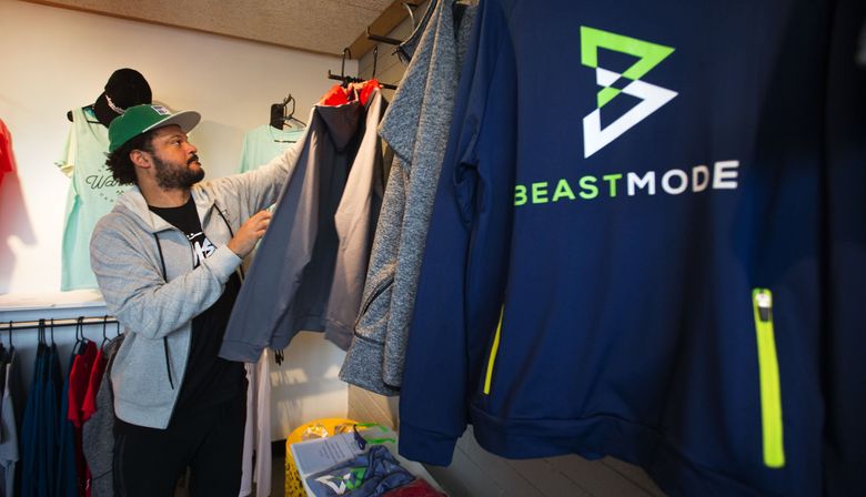 What kind of Marshawn Lynch apparel is available?