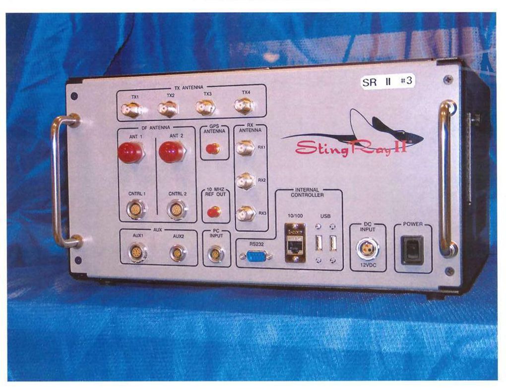This undated handout photo provided by the U.S. Patent and Trademark Office shows the StingRay II, manufactured by Harris Corporation, of Melbourne, Fla., a cellular site simulator used for surveillance purposes. (AP Photo/U.S. Patent and Trademark Office)