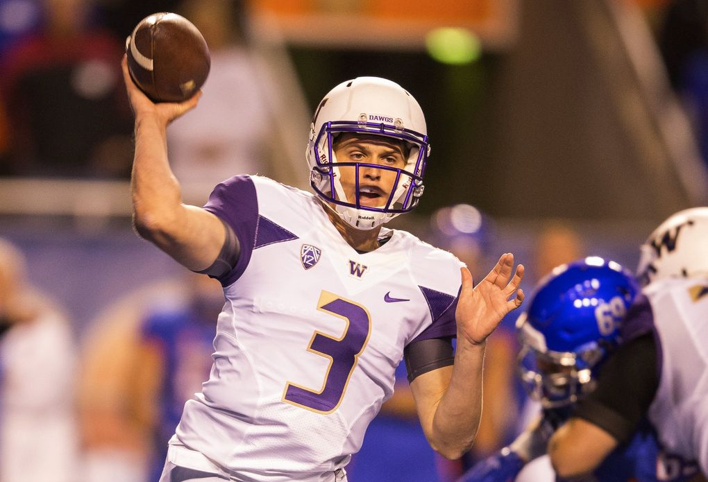 Jake Browning has thrown 14 TDs and just two picks in U-Dub's 4-0 start