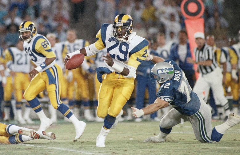 Image result for Rams vs Seahawks 1987