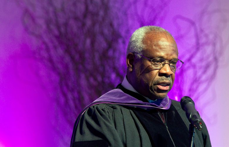 Clarence Thomas breaks 10 years of silence at Supreme Court