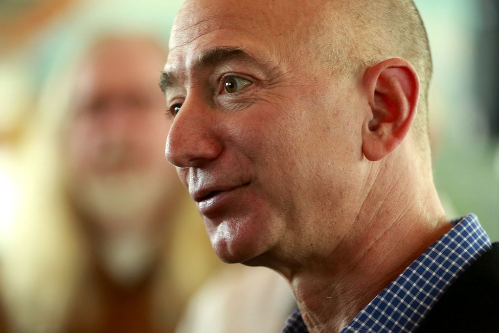 Amazon's Jeff Bezos (Erika Schultz / The Seattle Times)