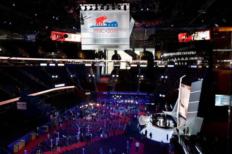 RNC 2016 Day One: Plagiarism, Chaos, and Protestors