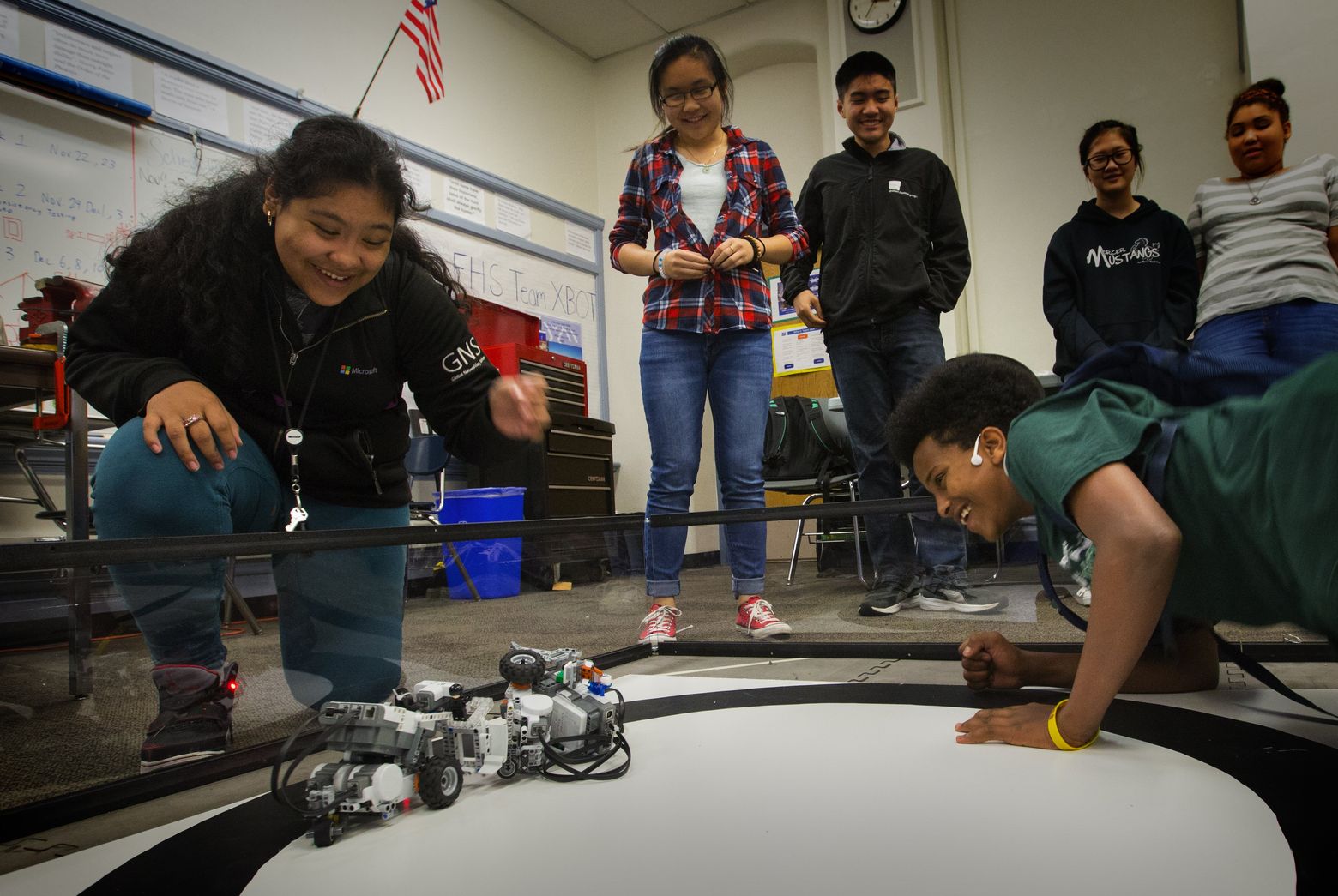 Big sister starts a movement: robotics teams that include the disabled