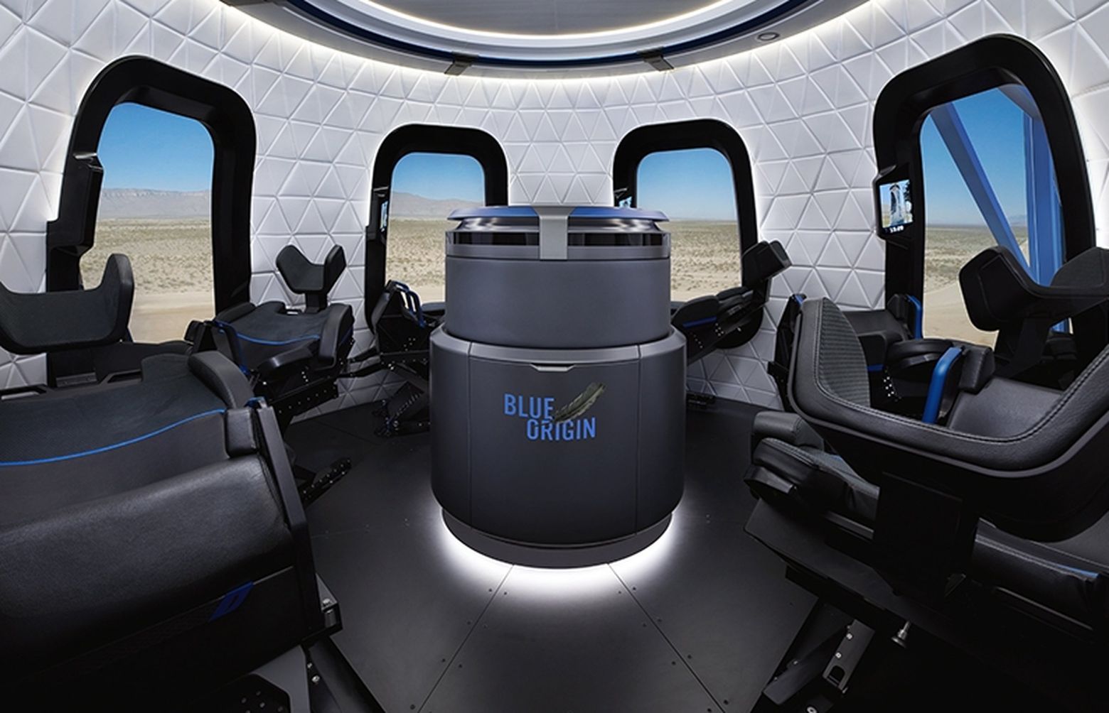 Jeff Bezos’ Blue Origin reveals photos of capsule that could send tourists into space