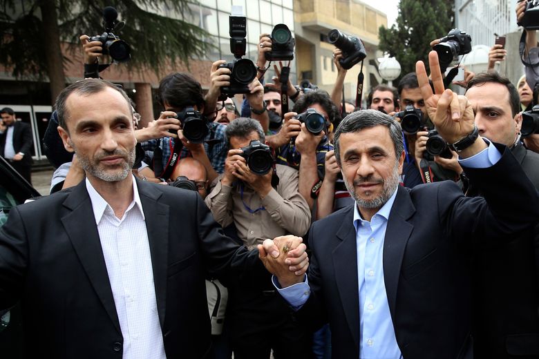 Mahmoud Ahmadinejad registers to run for president