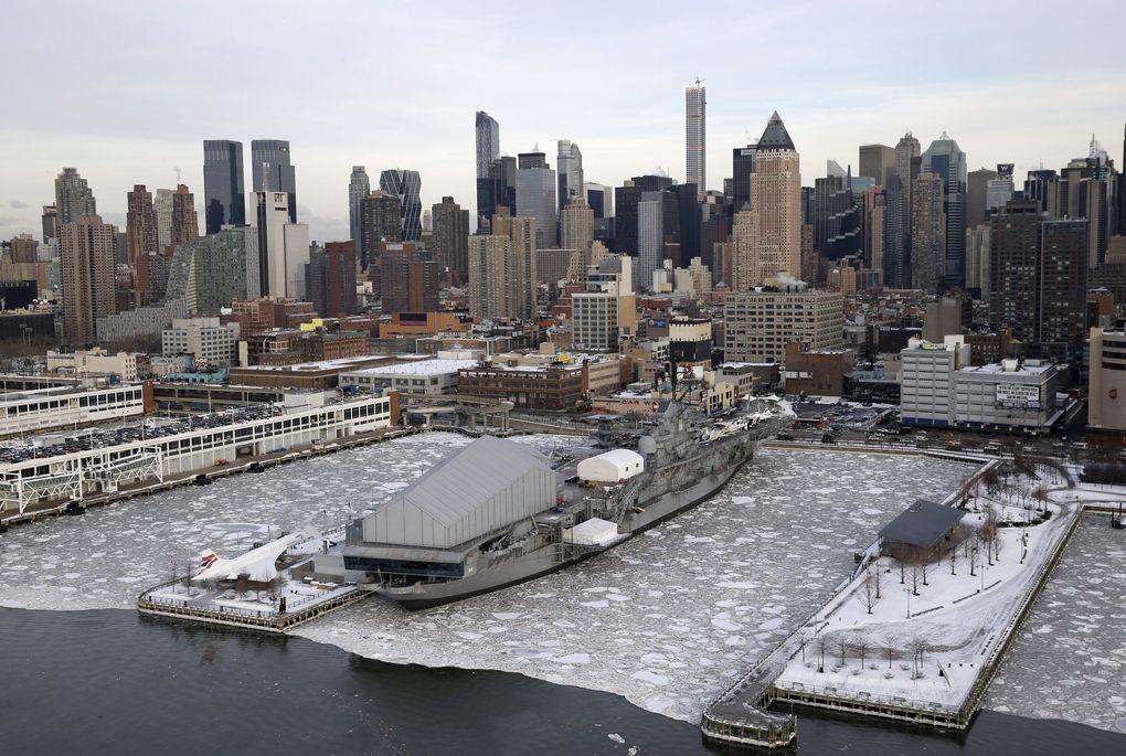 New York City cold weather aerials The Seattle Times
