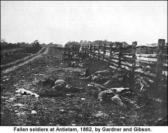 Dead at Antietam, 1862