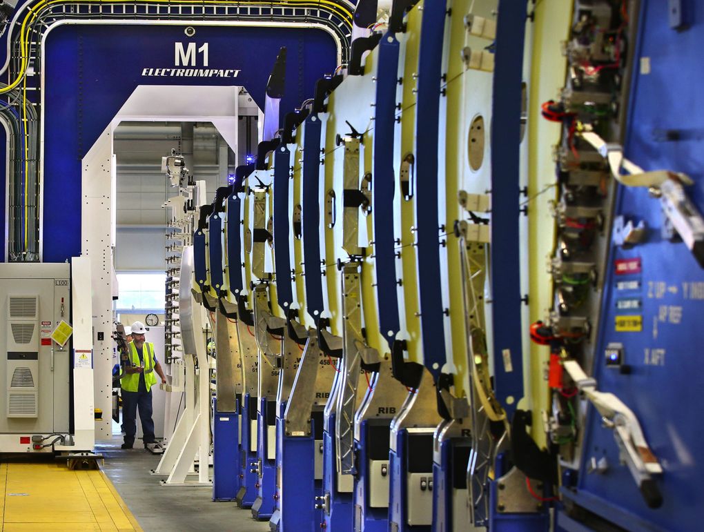 Boeing retools Renton plant with automation for 737’s big ... electrical wiring jobs 