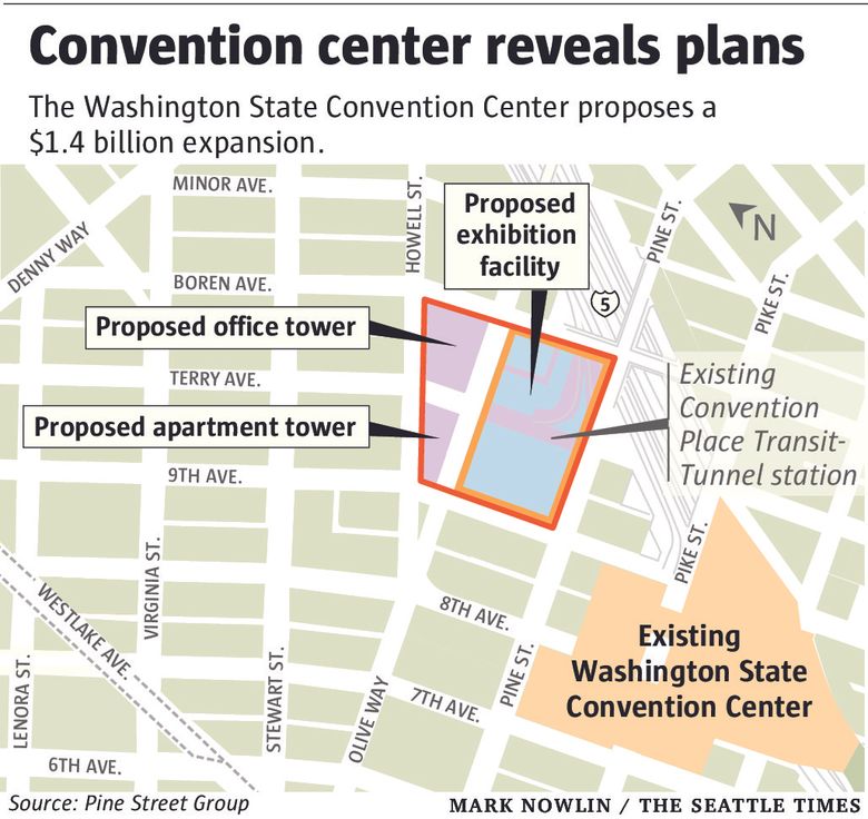 1.4 billion plan in works to double Convention Center