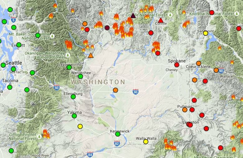 Worried About Wildfire Smoke Here S How To Track Air Quality In