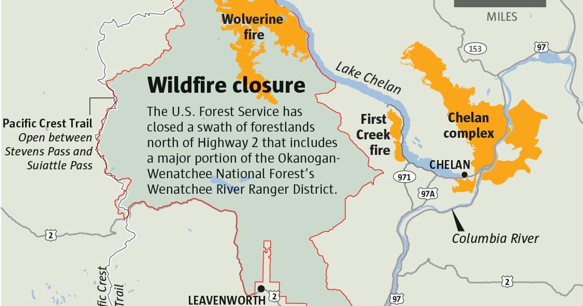 Fire Danger Closes Public Access To Large Area Of Central Cascades