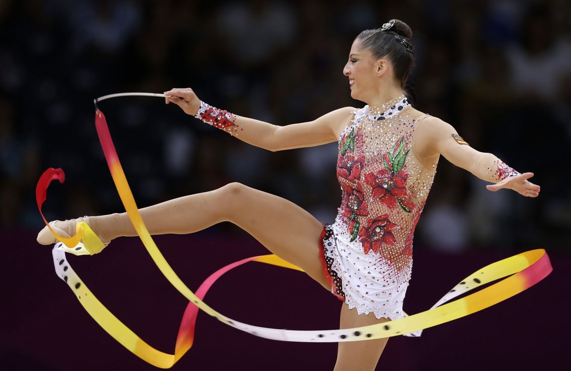 Fashion fans will dig the Olympics rhythmic gymnastics 
