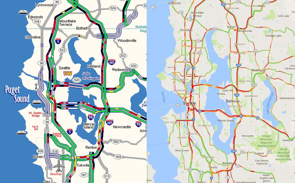 Wet Weather Snarls Traffic Throughout Seattle Area The Seattle Times
