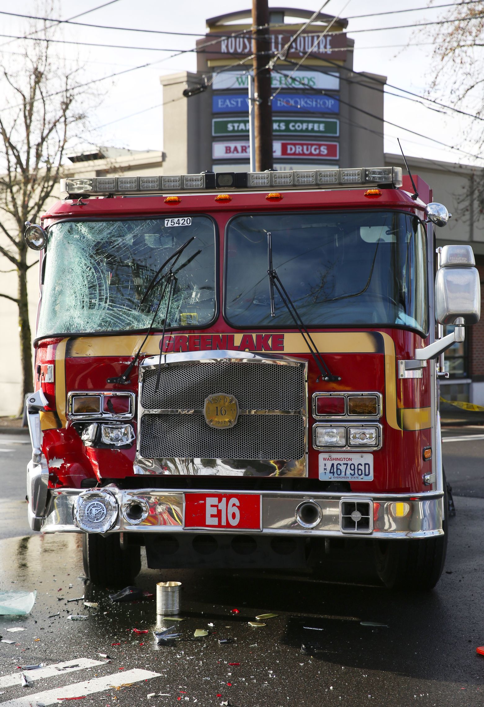 2 firetrucks collide, sending 8 firefighters to hospital, damaging