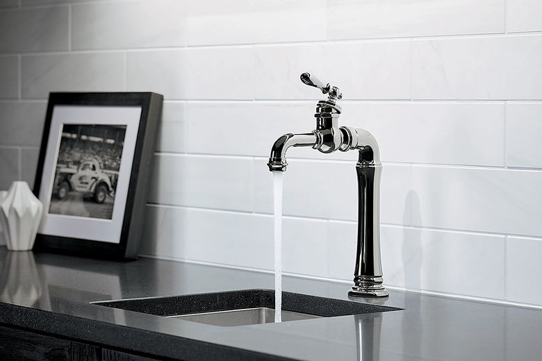 Toasting The New Year With A New Bar Sink And Faucet The