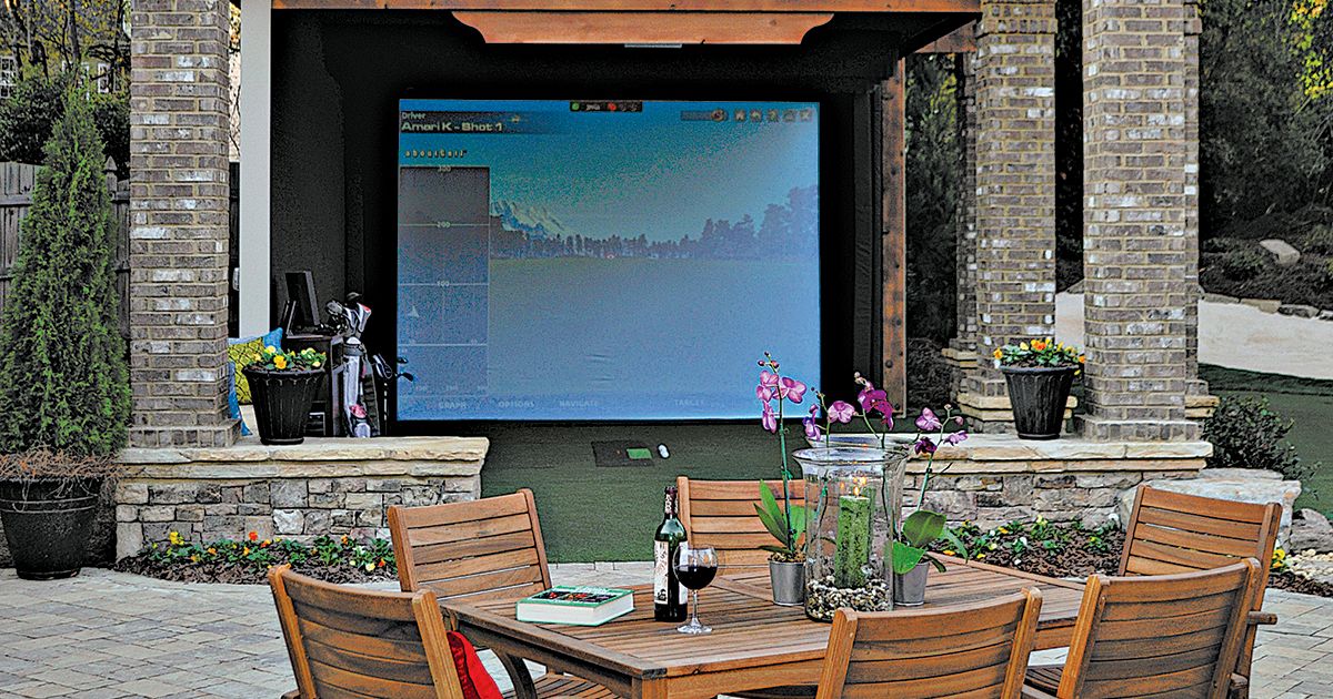 Tic-tac-toe boards to golf simulators: Backyards are all about fun and games | The Seattle Times