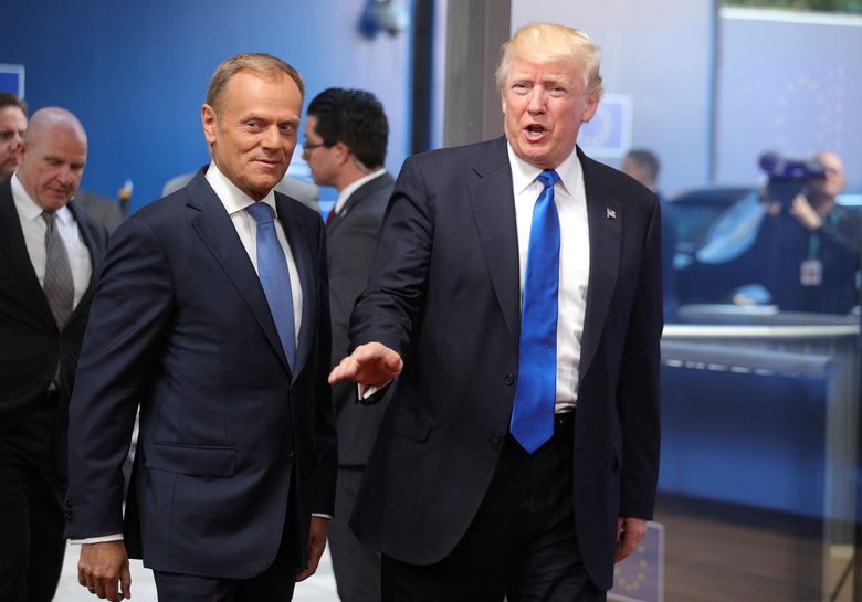 EU's Tusk: EU, Trump at odds on Russian Federation , trade, climate