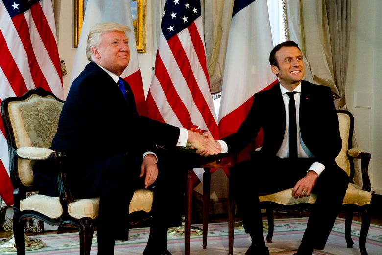 Trump just shoved a NATO leader out of his way