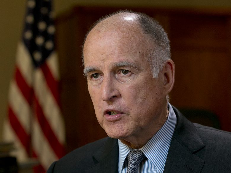 California governor looks abroad for climate changes allies