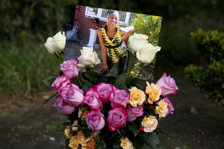 Charleena Lyles was fatally shot by Seattle Police on Sunday.  (Ken Lambert/The Seattle Times)