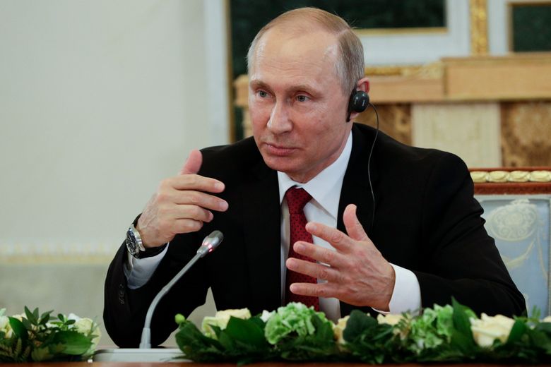 Vladimir Putin to Corporate America: You should 'help' President Trump