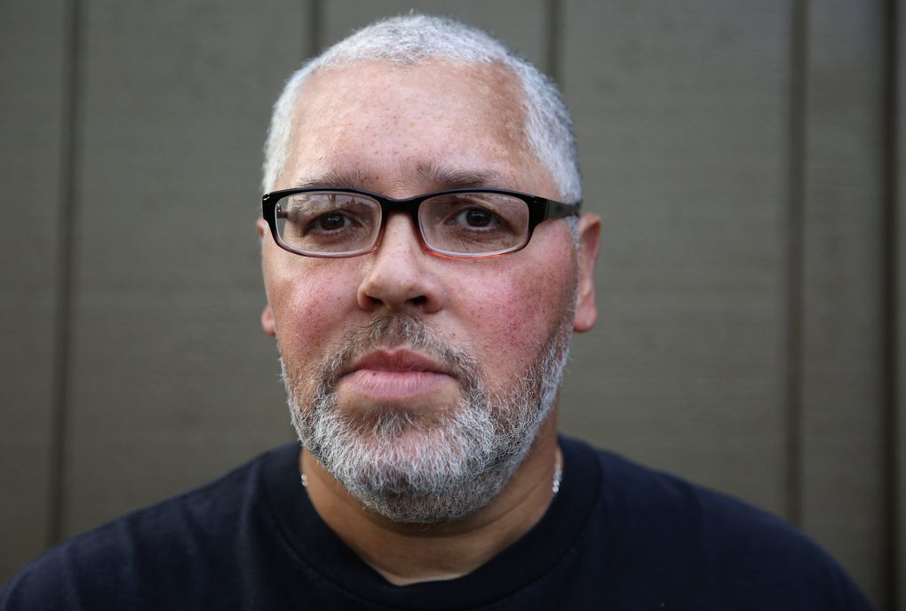Jeff Simpson, who says as a teenager he was sexually abused by Ed Murray, his foster father for a time, is seen in April in Oregon. (Ken Lambert/The Seattle Times)