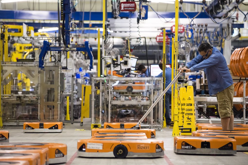 Amazon S Robots Job Destroyers Or Dance Partners The Seattle Times