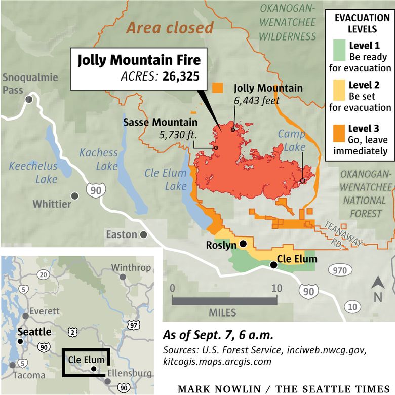 Here Are The Largest Wildfires In Washington State Oregon The