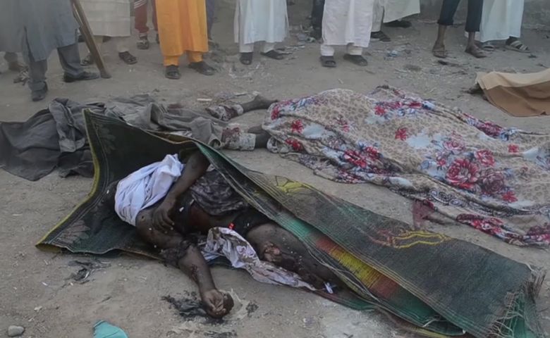 Afbeeldingsresultaat voor suicide bomber Nigeria, killing at least 50 people