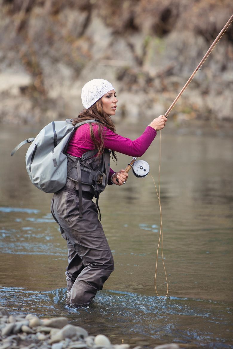Flyfishing industry discovers women The Seattle Times