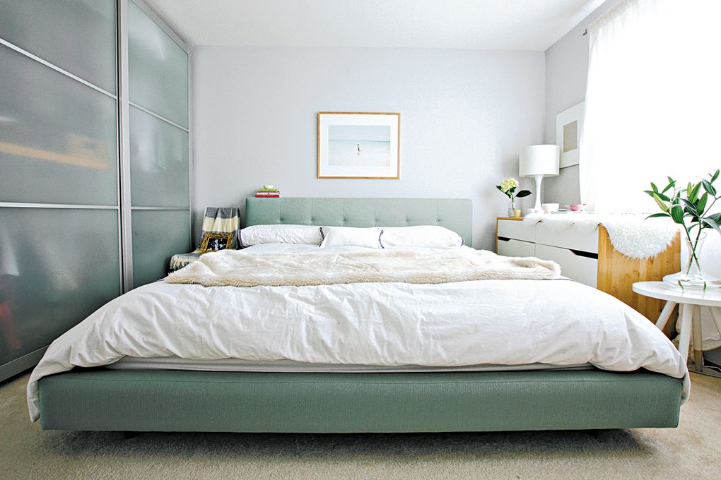 Master bedrooms will see more modern and minimalist décor this year. (Nanette Wong via The Washington Post)