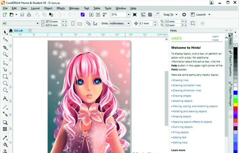 Ilustration Corel draw or sketch that arent subscription apps for Figure Drawing