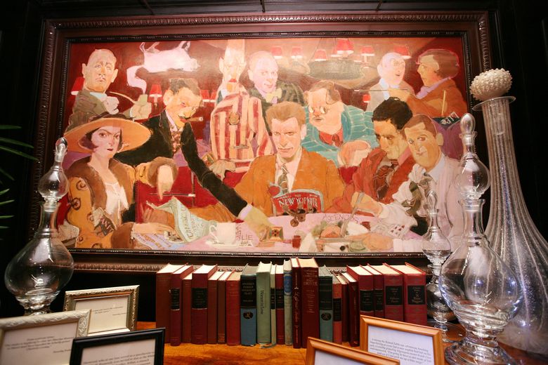 Soaking Up Manhattan S Literary History, Algonquin Round Table
