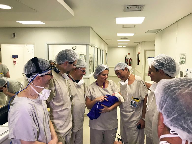 1st baby born using uterus transplanted from deceased donor