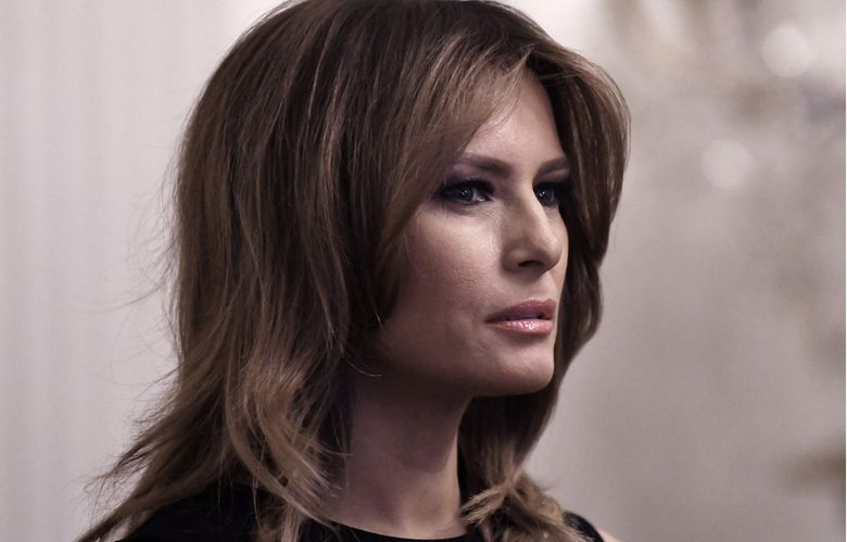 First lady Melania Trump’s upcoming stop in the Seattle area is part of a three-state tour. (Olivier Douliery / Abaca Press  / TNS) 
