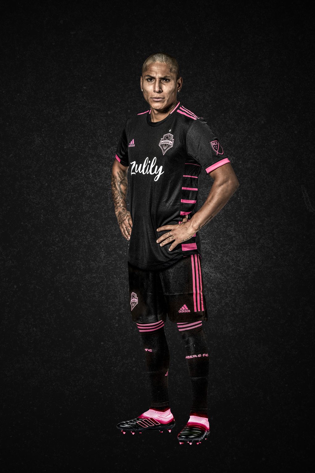 seattle sounders pink jersey