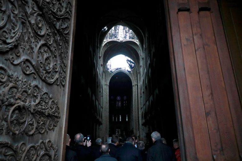 Dior, Louis Vuitton and Saint Laurent offer aid to restore cathedral | The Seattle Times