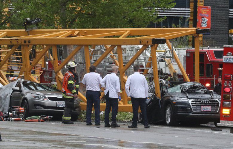 ‘A tragic day in Seattle’: Fallen crane kills four in South Lake Union