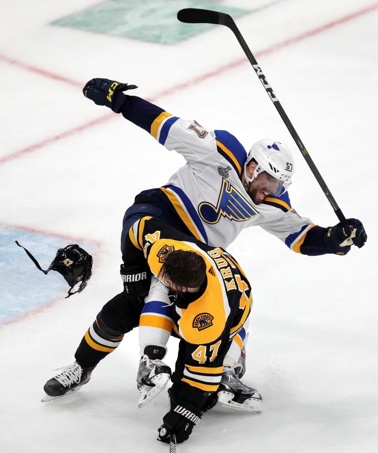 Bruins-Blues Stanley Cup chess match just getting started | The Seattle Times
