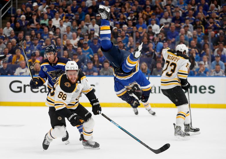 Bruins rout Blues 7-2, take 2-1 lead in Stanley Cup Final | The Seattle Times