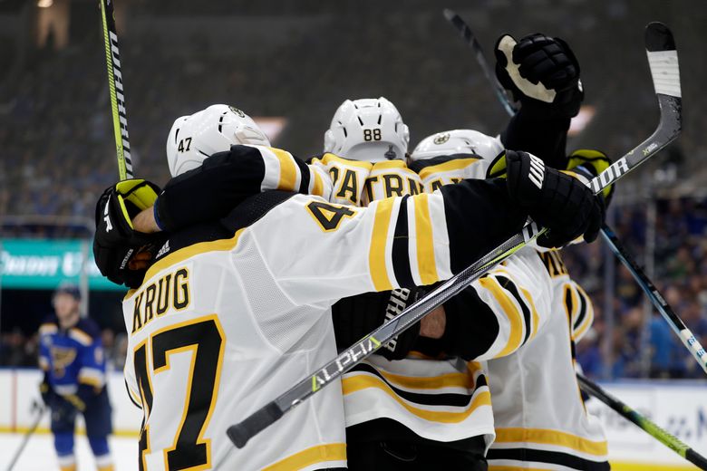 Bruins force Stanley Cup Game 7 with 5-1 win over Blues | The Seattle Times