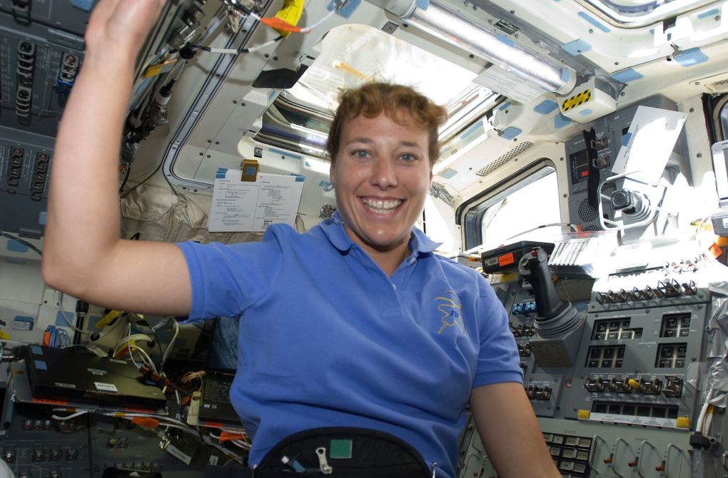 Dottie Metcalf-Lindenburger, of Lake Forest Park, flew to Space Shuttle Discovery in April 2010. (NASA)