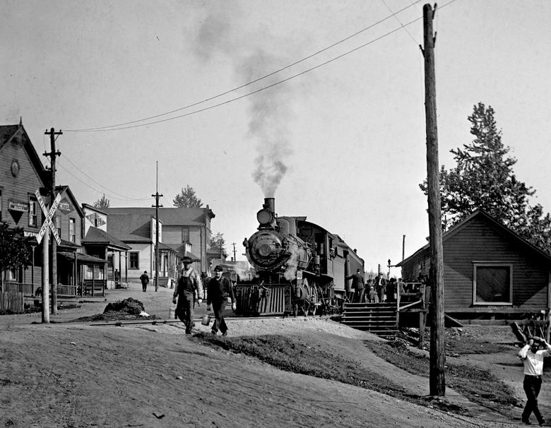 The Railway That Saved Seattle S Fortunes And A Young Romance Times - Seattle To Walla Train