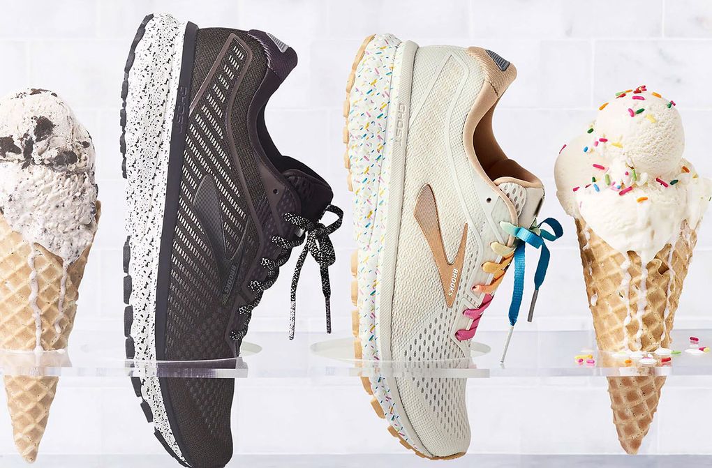 Brooks' new ice-cream-inspired shoes 
