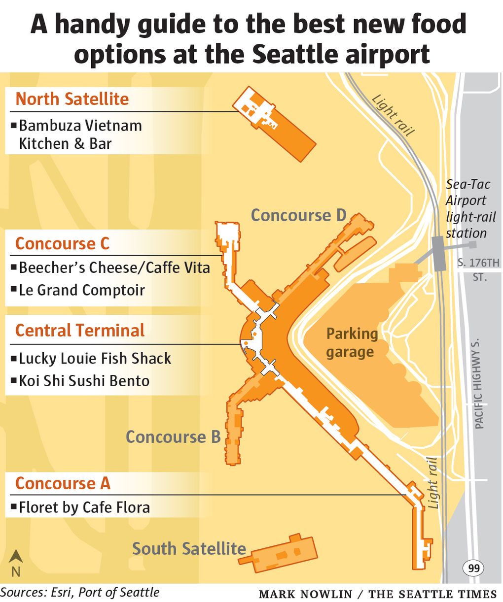Here Are The Best New Food Options At The Seattle Airport The