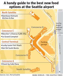 Here are the best new food options at the Seattle airport | The Seattle