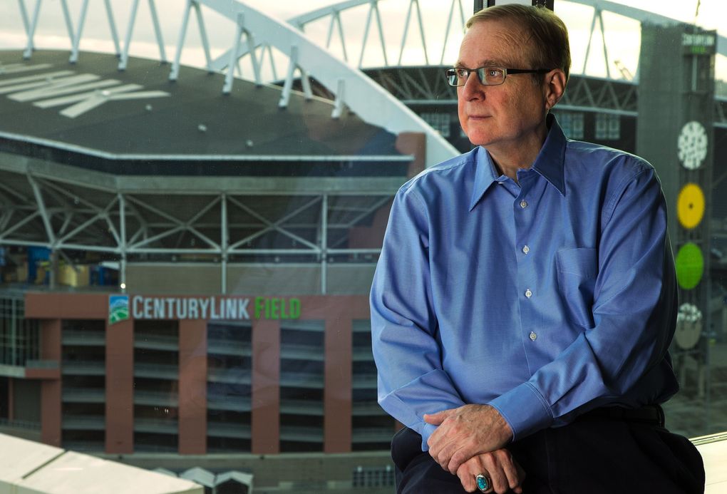 Paul Allen at Vulcan headquarters in Seattle’s International District in January 2014. Allen died Oct. 15, 2018, at age 65 of complications of non-Hodgkin lymphoma. (John Lok / The Seattle Times)