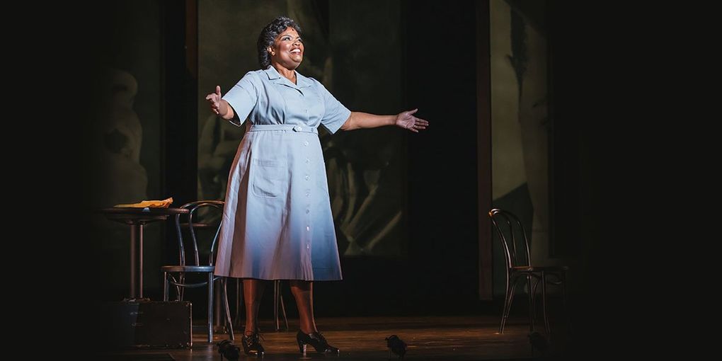 Angela Brown as Charlie Parker’s mother, Addie Parker, in Seattle Opera’s “Charlie Parker’s Yardbird.” (Sunny Martini)