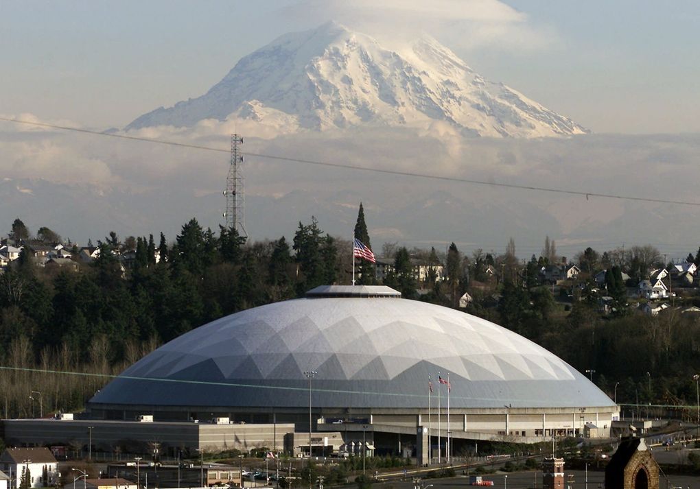 At the Tacoma Dome, 
hand sanitizer will be available at all entry points and more restroom signage promoting handwashing was added. (John Froschauer / The Associated Press, file)